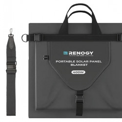 Mobile, foldable solar blanket 400 W