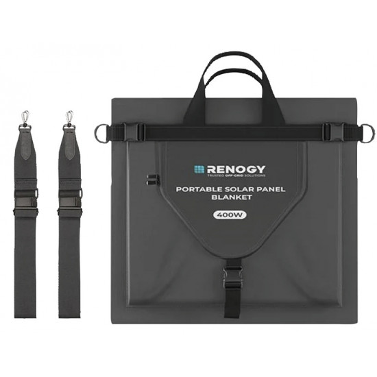 Mobile, foldable solar blanket 400 W