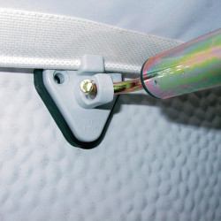 SHS fitting screwless mounting system