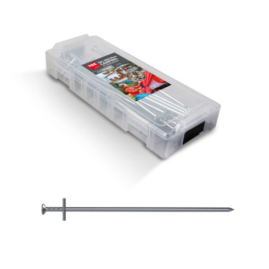 Tox rock bottom pegs 10 pieces (23 cm)