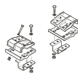 BWP standard frame set EM/CM Euro Mover II, frame height min. 185mm