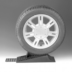 Caravan wheel chock, 3-piece