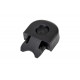 End piece - Round - Black