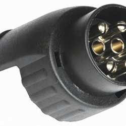 Carbest short adapter 7-pin trailer socket to 13-pin plug