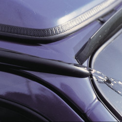 Rain gutter profile Multi Rail VW T4 long wheelbase - Black - 3040 mm