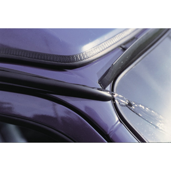 Rain gutter profile Multi Rail VW T4 long wheelbase - Black - 3040 mm