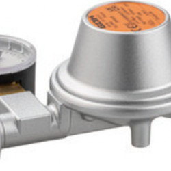 Pressure reducer with manometer - 50 mbar - Switzerland