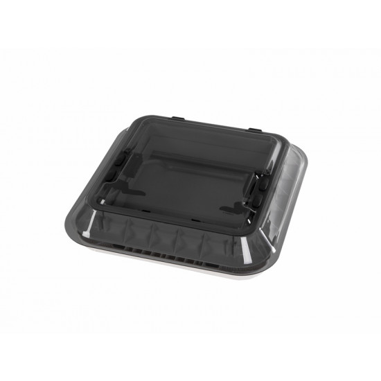 W702 x H502 mm Panoramic roof hatch without Forced Ventilation