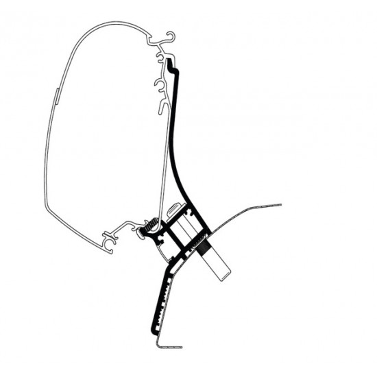Adapter Ducato H2 400cm