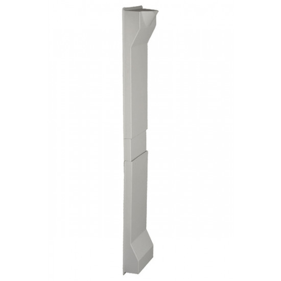 Cold air duct without support.AZ