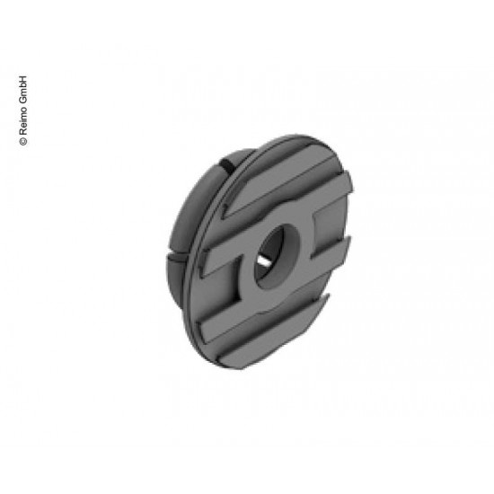 Very Low Clips for panel mounting, 100 pcs.