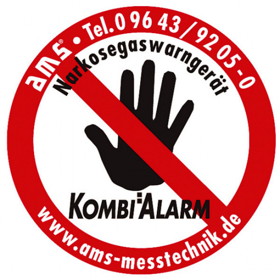 AMS Gas Alarm Device Combination Alarm - 12V System