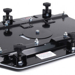 Swivel base for double bench seat VW T5 and T6 / T6.1, with TÜV certificate