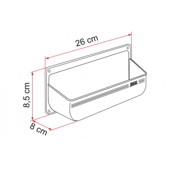 Pocket Storage M - white