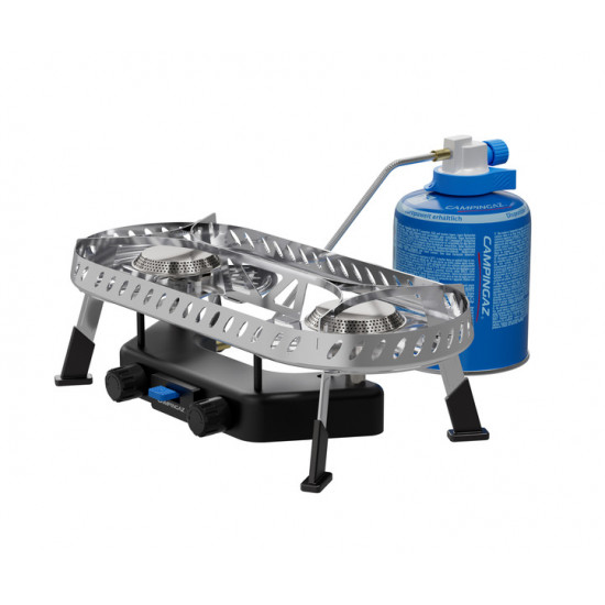 Gas cooker CAMP & TREK TWIN CONNECT