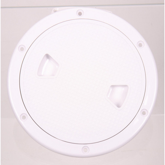 Carbest inspection opening with screw cap Ø205mm, white