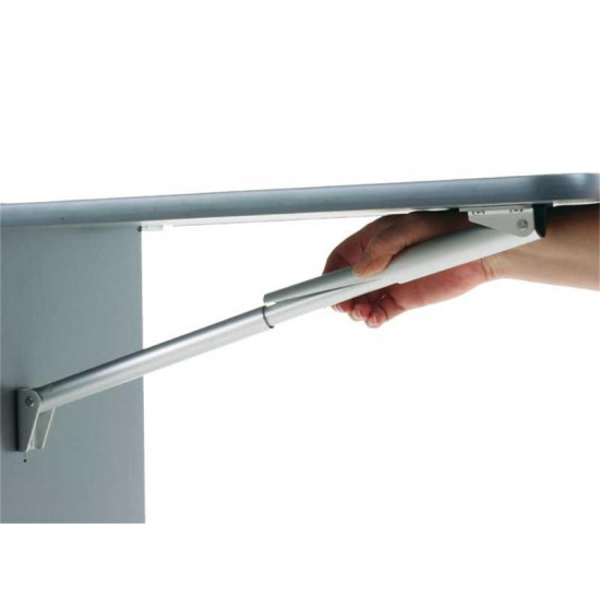 Aluminum folding brackets - Lengths 150 - 549 mm - 2 colors