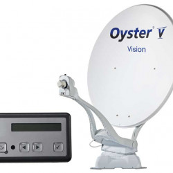 Ten Haaft Oyster V85 Vision Twin satellite system, white