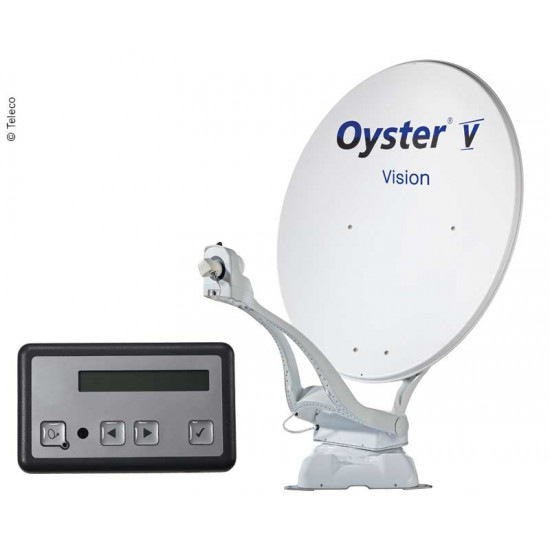 Ten Haaft Oyster V85 Vision Twin satellite system, white