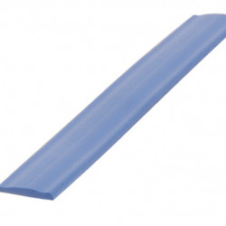 Cover profile - silver - width 12 mm - 10 m