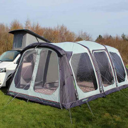 Bus awning Movelite 4 High, installation height 255-305cm, W310xD495cm