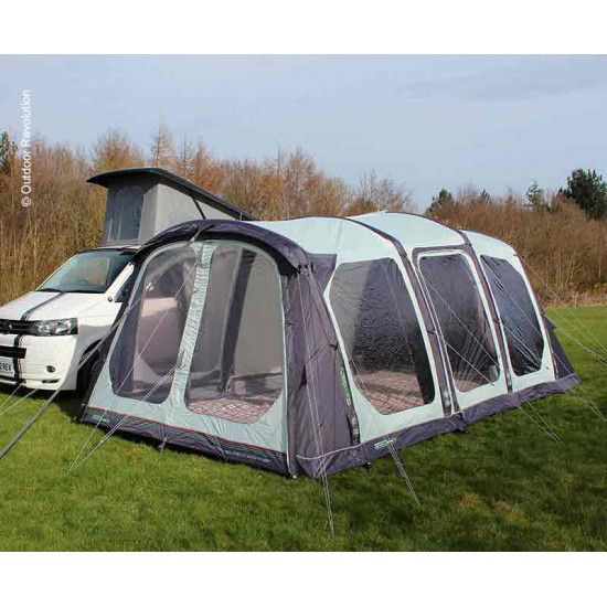 Bus awning Movelite 4 High, installation height 255-305cm, W310xD495cm