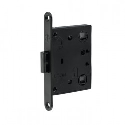 M-Lock mortise latch lock - plastic - black