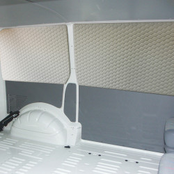 Quilted interior lining for VW T5/T6 buses without windows - For the sliding door with Velcro