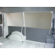 Quilted interior lining for VW T5/T6 buses without windows - For the sliding door with Velcro