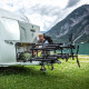 Caravan Superb Standard drawbar carrier - XT black
