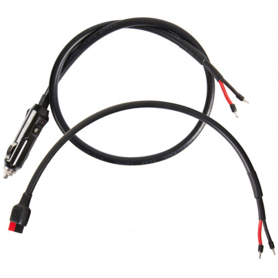 Cable set with cigarette lighter plug