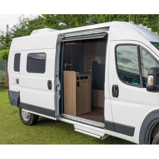 Insect screen door for Ducato (X250/X290) + Boxer + Jumper from 2007 onwards, high door