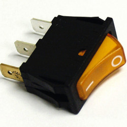 Rocker switch for ignition device