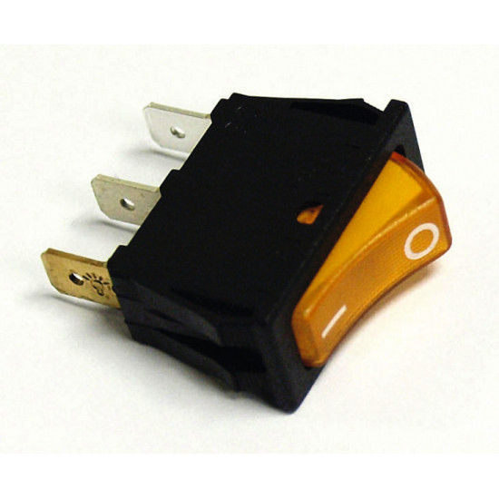 Rocker switch for ignition device