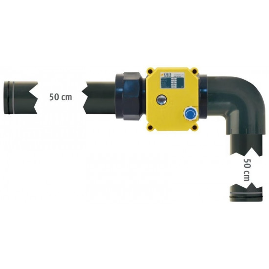 Electric ball valve - plastic - 1" push-fit thread