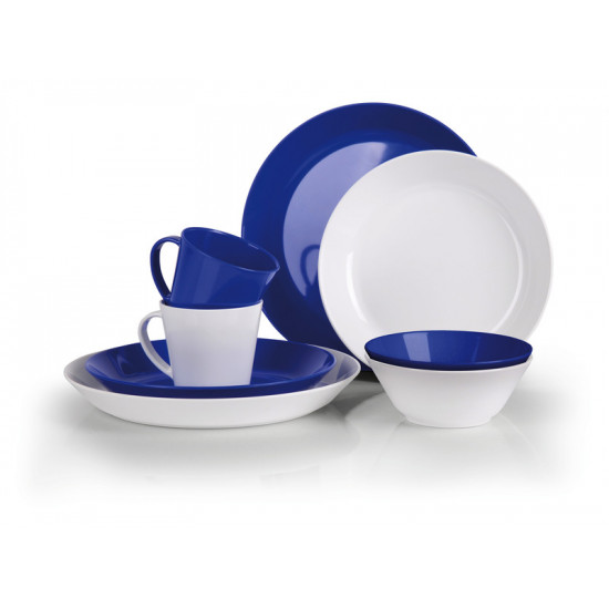 Camp4 SAVE THE OCEAN dinnerware set - 8-piece for 2 people