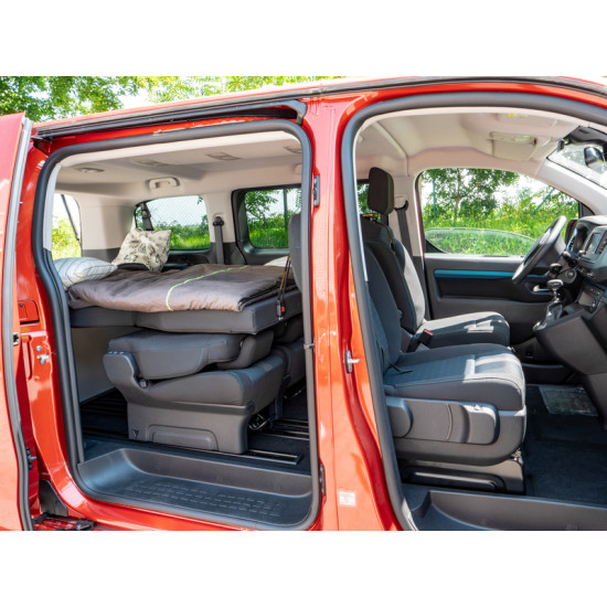 Camping box M for VW Caddy from 2003 onwards and other mini campers and minivans