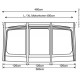 Motorhome awning Eclipse Pro 380 L