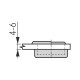 Tiomos Mini 95 Click glass door hinge