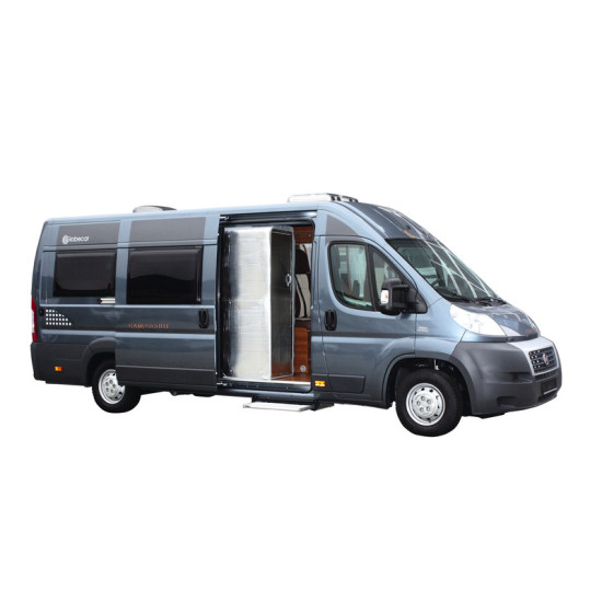 Thermal curtain sliding door light grey - Fiat Ducato X250/290, Peugeot Boxer / Jumper