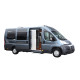 Thermal curtain sliding door light grey - Fiat Ducato X250/290, Peugeot Boxer / Jumper