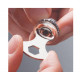 LOXX safety snap fasteners, silver, 5 pcs.
