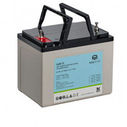 Power supply for caravan maneuvering drives