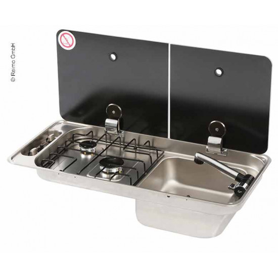 Campervan conversion kit 40 K - Cooker-sink combination & built-in refrigerator