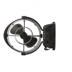 Fan Sirocco II 12 / 24 V - Black