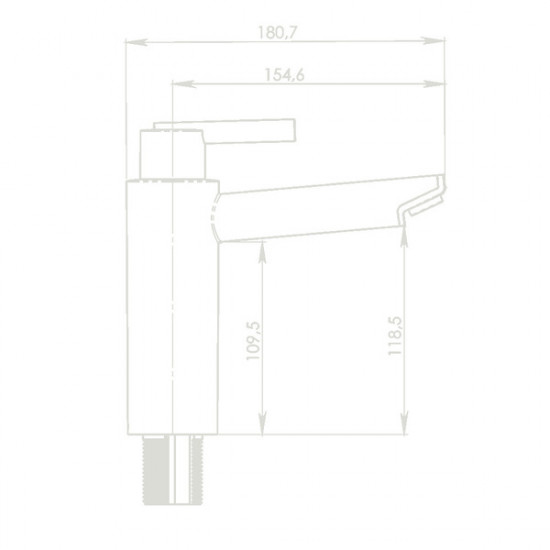 CASCADA mixer tap - kitchen
