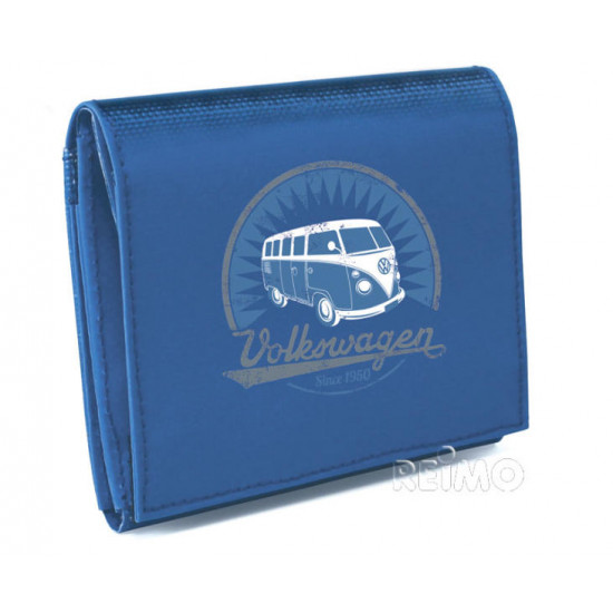 VW Collector Wallet Blue Truck