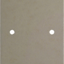 Berker floor plate double socket white