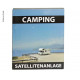 Standard satellite dish, in a Megasat camping case