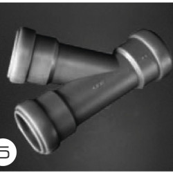 T-piece for 28 mm wastewater pipe systems